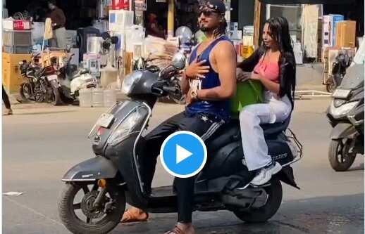 ஸ்..அப்பா முடியல... சுட்டெரிக்குது சூரியன்... நடுரோட்டில் குளியல்போட்ட இளம்பெண்.. வைரலாகும் வீடியோ!