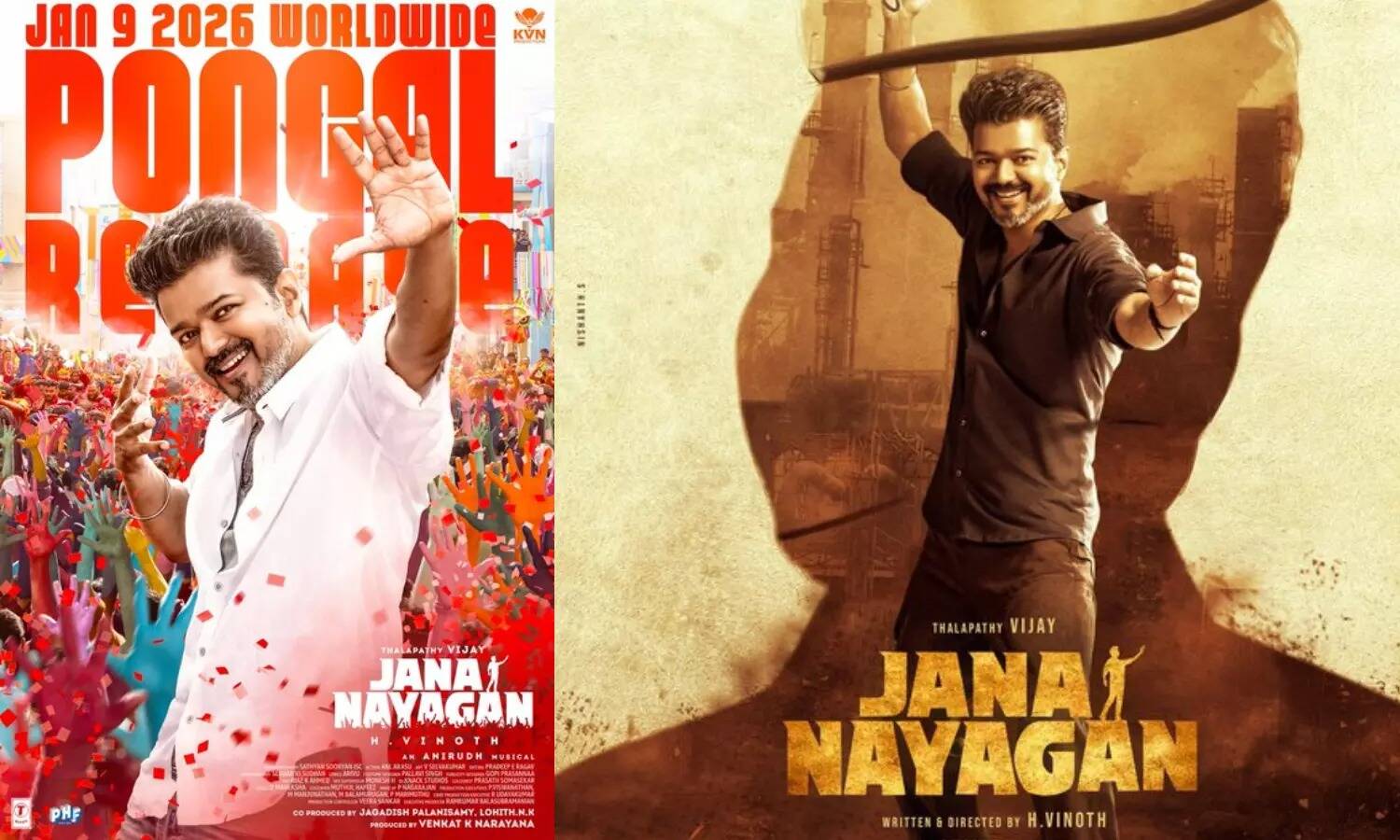 கொண்டாடித் தீர்க்கும் ரசிகர்கள்... ‘ஜனநாயகன்’ 2026 பொங்கல் ரிலீஸ் ...!
