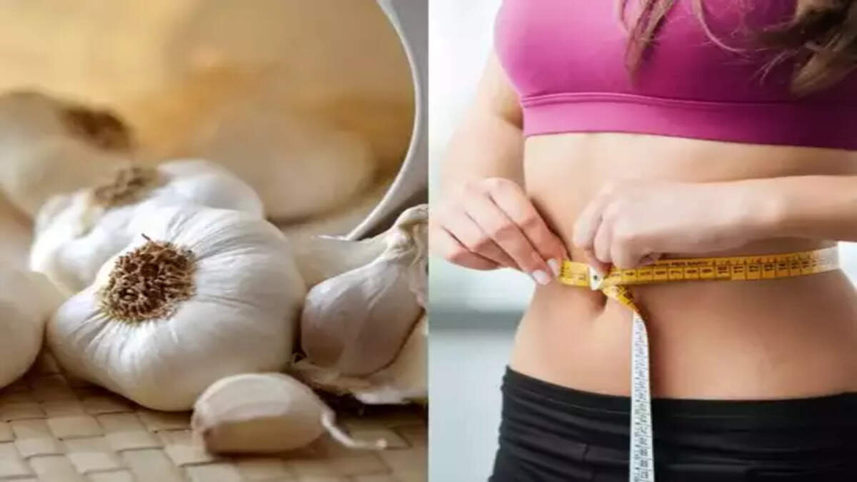 பூண்டு ஸ்லிம் கொழுப்பு உடல்பயிற்சி தொப்பை