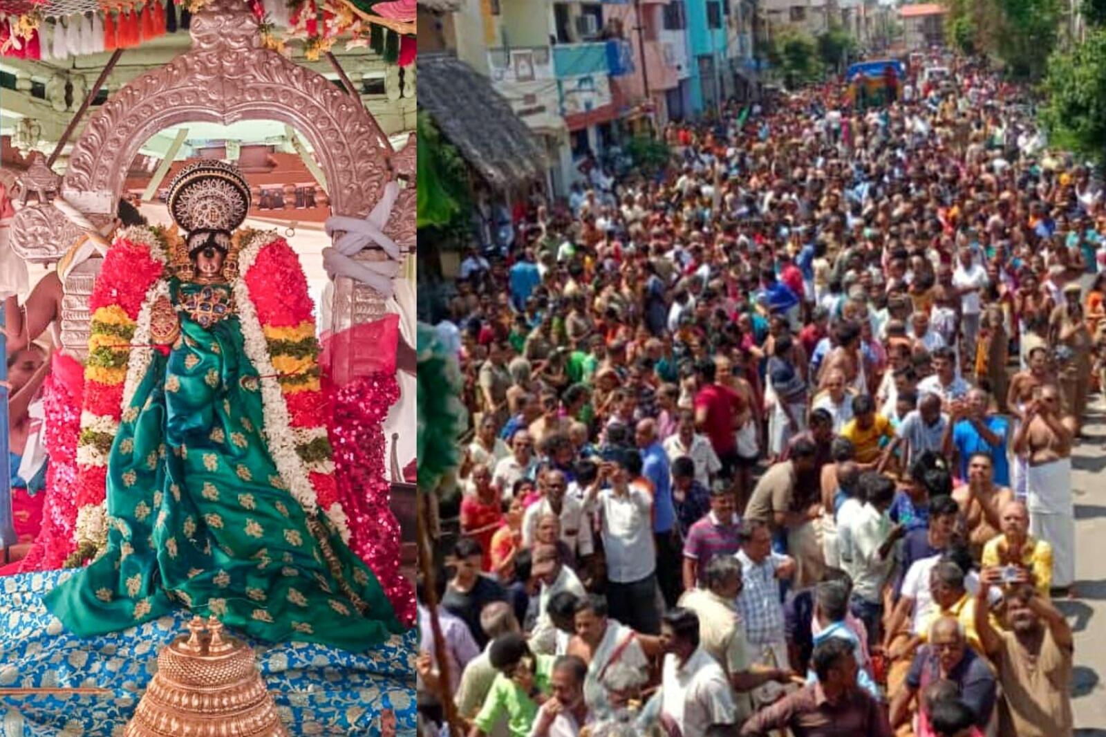 திருச்சி ஸ்ரீரங்கம் கோயிலில் பங்குனி தேரோட்டம்... பக்தர்கள் பரவசம்!