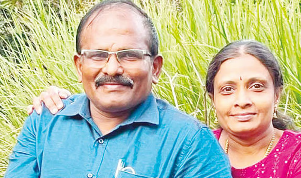 அடுத்தடுத்து வாகனங்கள் மீது கன்டெய்னர் லாரி மோதி தம்பதி பரிதாப பலி!