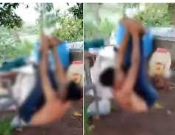 பகீர் வீடியோ... 4 தலித் இளைஞர்கள் தலைகீழாக தொங்கவிட்டு தாக்குதல்!!