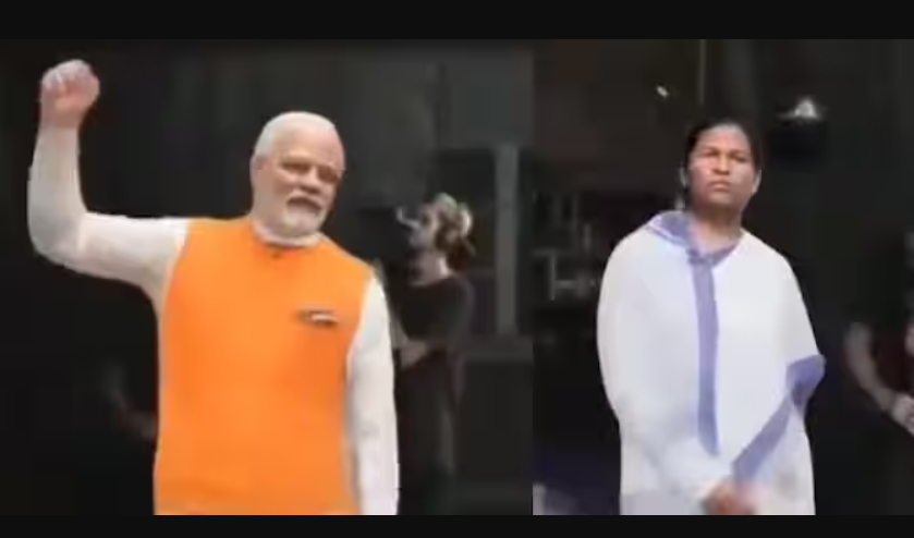 மீம் வீடியோ... பிரதமர் மேடையில் குத்தாட்டம் .... மோடி மகிழ்ச்சி!