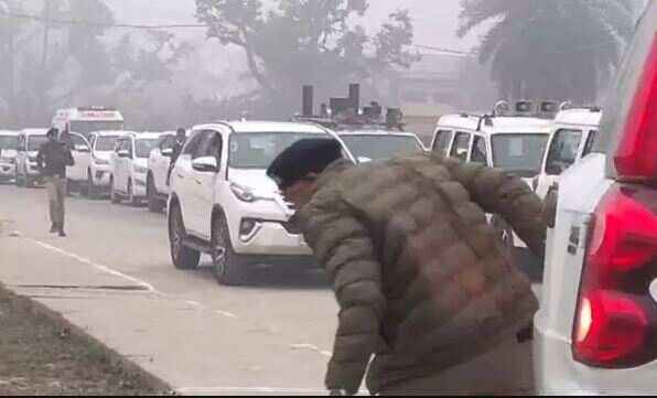 முதல்வரின் பாதுகாப்பு வாகனம் மோதி டி.எஸ்.பி காயம்... பீகாரில் பரபரப்பு!