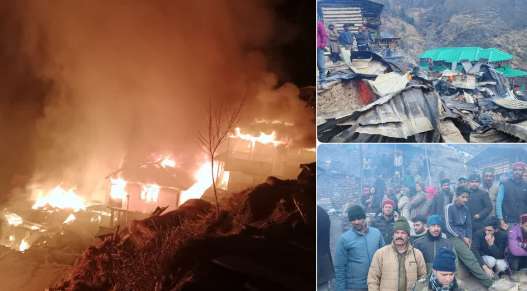 பெரும் சோகம்.... தீ விபத்தில் 10 வீடுகள் எரிந்து நாசம், ஒருவர் பலி!