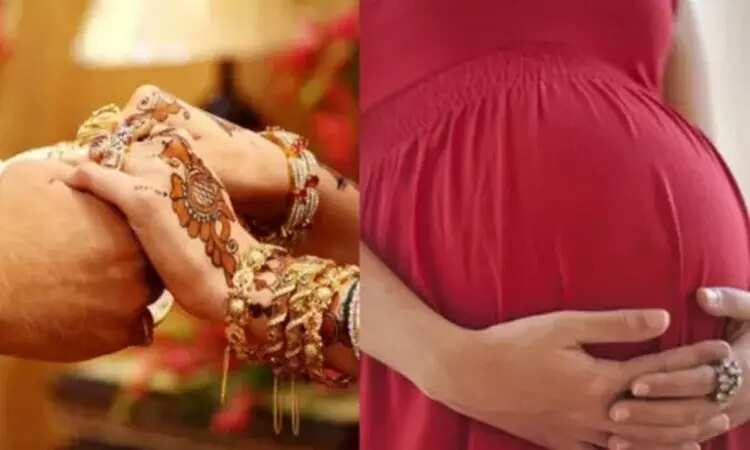 திருமணமான 2½ மாதத்தில் புதுப்பெண் 8 மாத கர்ப்பம்... கணவர் அதிர்ச்சி!