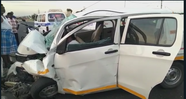 சாலை விபத்தில் தாய், மகன் உயிரிழப்பு: மேலும் இருவர் படுகாயம்!!