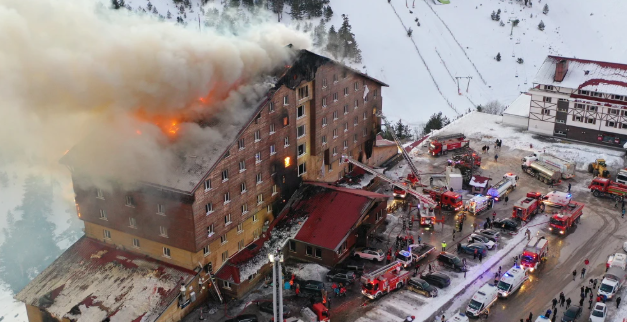 சொகுசு விடுதி தீ விபத்து... பலி எண்ணிக்கை 76 ஆக உயர்வு!