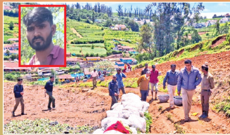 பகீர்... விவசாய நிலங்களுக்கு வரும் வன விலங்குகளை வேட்டையாட சுருக்கு கம்பி.... !