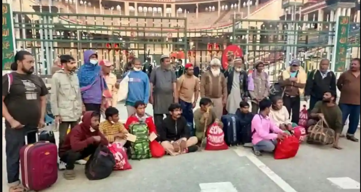 பாகிஸ்தான் சிறையிலிருந்து இந்திய மீனவர்கள் 22 பேர் விடுதலை!