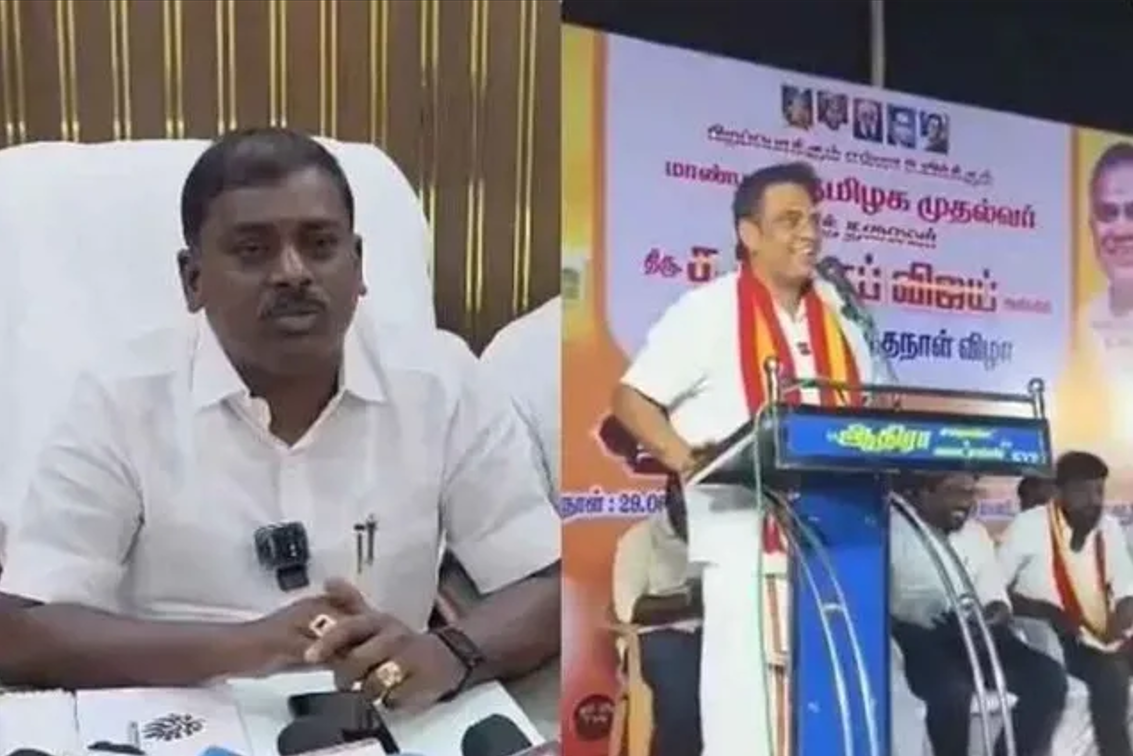 “கோவில்பட்டி MLAவை ராஜினாமா செய்ய வைப்போம்.. TVK மா.செயலாளர் பேச்சால் சர்ச்சை!