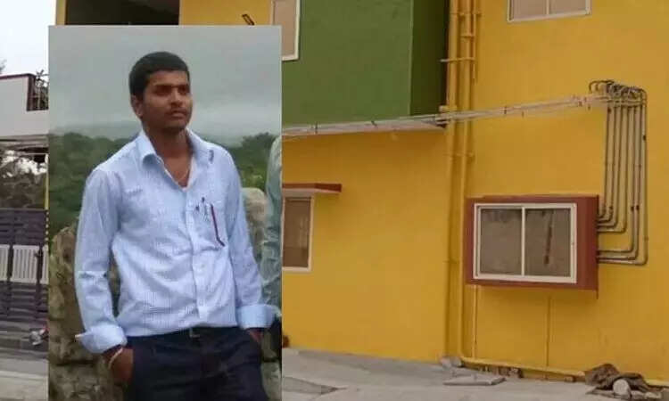 பைப் மீது ஏறிச் சென்ற கணவன் கீழே விழுந்து பலி.. காலிங் பெல் வேலை செய்யாததால் விபரீதம்!!