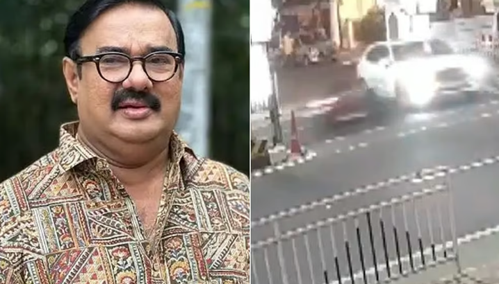 பிரபல நடிகர் கார் இருசக்கர வாகனம் மீது மோதியதில் 2 இளைஞர்கள் படுகாயம்!