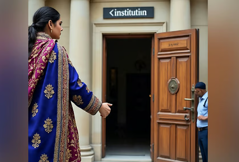 பள்ளிக்கு சுரிதார் அணிந்து வந்ததால் தலைமை ஆசிரியை அனுமதி மறுப்பு… கேரளாவில் சர்ச்சை!