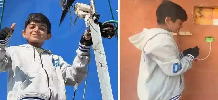 அட.. காசாவில் நியூட்டன்.. குப்பையிலிருந்து மின்சாரம் ... 15 வயது சிறுவன் அசத்தல் சாதனை.. !