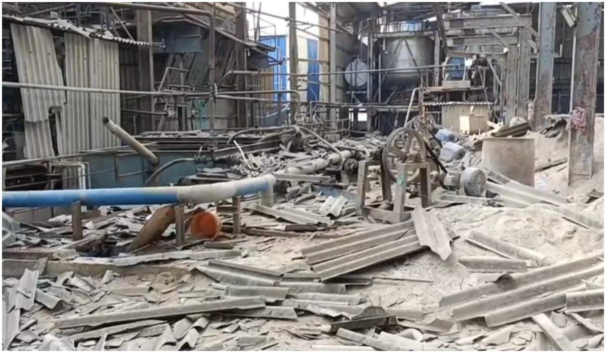 தொழிற்சாலையில் ஆசிட் தொட்டி வெடித்து விபத்து ... 2 தொழிலாளர்கள் காயம்!