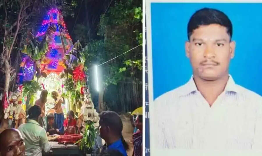 சாமி ஊர்வலத்தில் பெரும் சோகம்... மின்சாரம் தாக்கி ஒருவர் பலி... 4 பேர் படுகாயம்..!