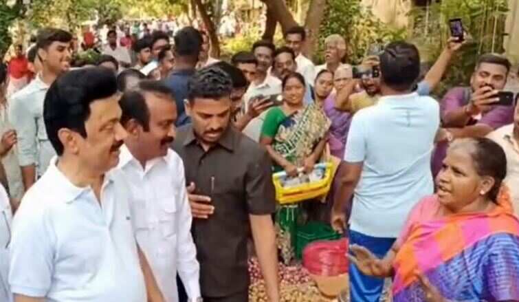 வாக்கு சேகரிக்க வந்த முதல்வர்.. திடீரென கேள்வி எழுப்பிய பெண்ணால் அதிர்ச்சி!