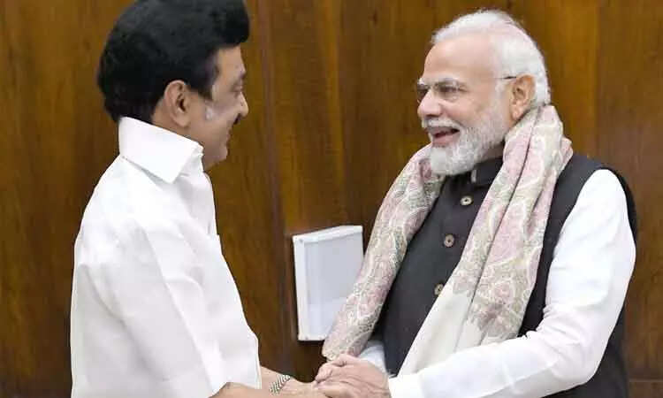 மோடி தொலைபேசியில் ஸ்டாலின் உடல்நலம் விசாரிப்பு!!