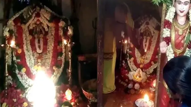 வருடத்திற்கொரு முறை அரிய நிகழ்வு... 200 வருட காலப் பெட்டகம்.. ஸ்ரீ சூடம்மாள் அம்மனை வணங்கும் சூரிய ஒளி!