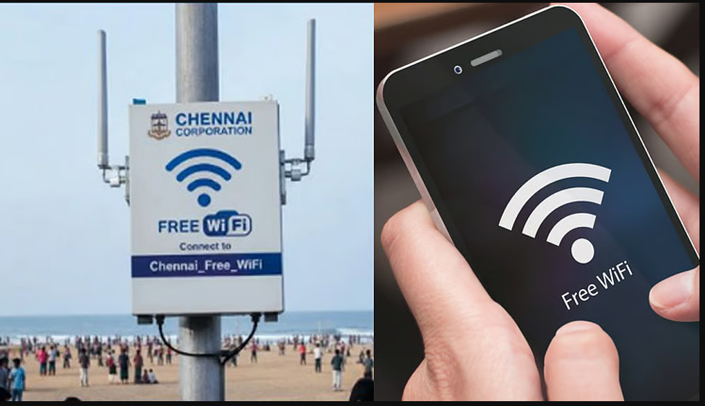 சென்னையில் மெரினா உட்பட 44 இடங்களில் இலவச வைபை வசதி... பொதுமக்கள் வரவேற்பு!