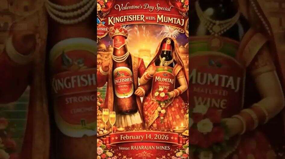 1 ஒயின் வாங்கினால் 4 பியர் இலவசம் - மதுரையில் களைகட்டும் காதலர் தின ஆஃபர்!