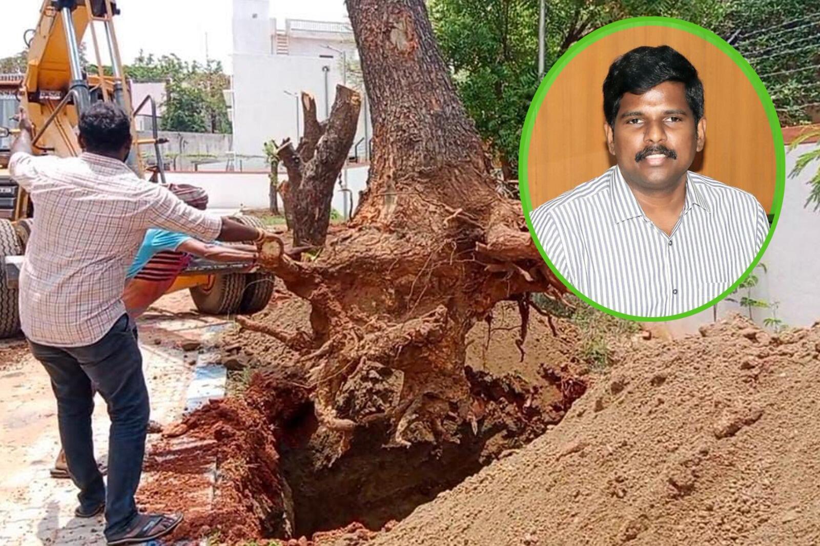 பசுமை காவலராய்... அசத்தும் திருச்சி கலெக்டர்... குவியும் பாராட்டுக்கள்!