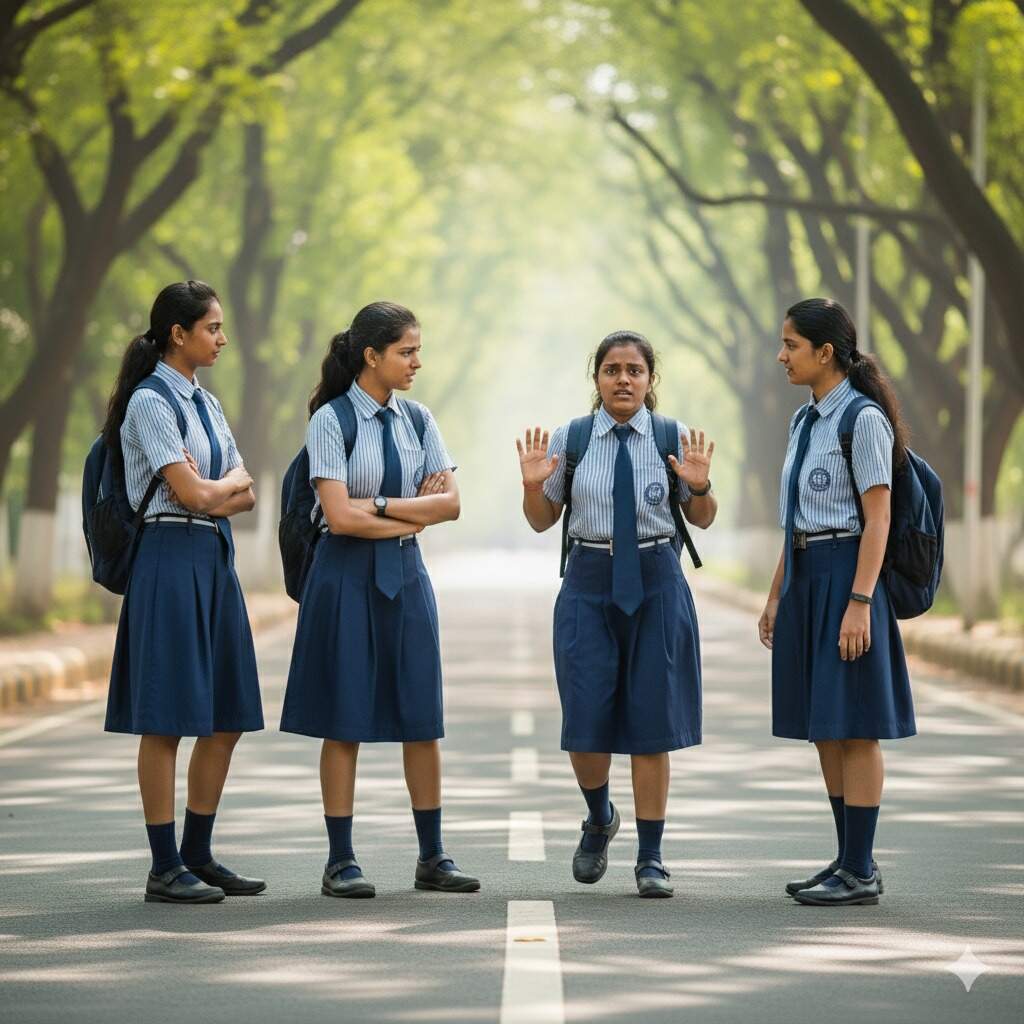 ஒரு மாணவனுக்காக 3 மாணவிகள் சண்டை... பிளேடால் கீறியதில் 20 இடத்தில் தையல்கள்!