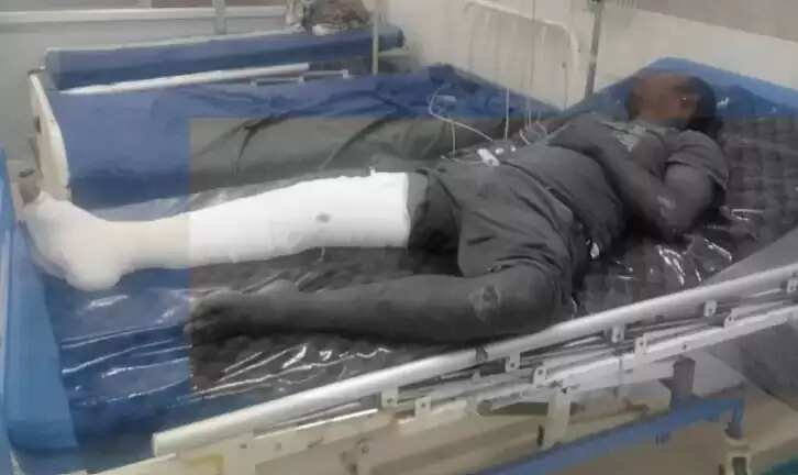 பரபரப்ப்பு... நகைப்பறிப்பில் தேடப்பட்டு வந்த கொலையாளியை துப்பாக்கி சூடு நடத்தி பிடித்த போலீசார்!