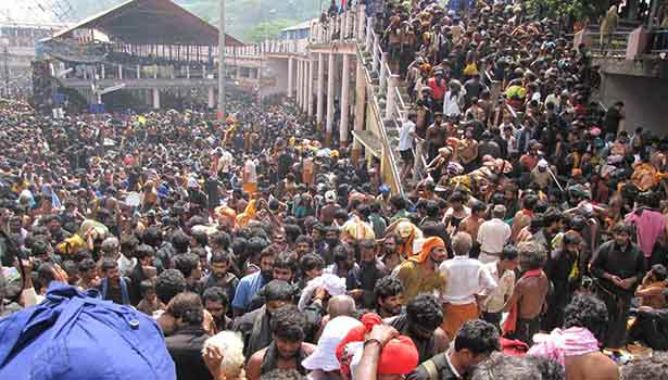 நாளை மகரவிளக்கு பூஜை... ஸ்பாட் புக்கிங்கில் 1000 பக்தர்களுக்கு மட்டுமே அனுமதி!