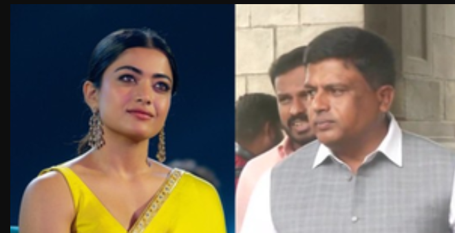 ராஷ்மிகாவுக்கு பாடம் புகட்ட வேண்டும்... காங்கிரஸ் எம்.எல்.ஏ. சர்ச்சை பேச்சு