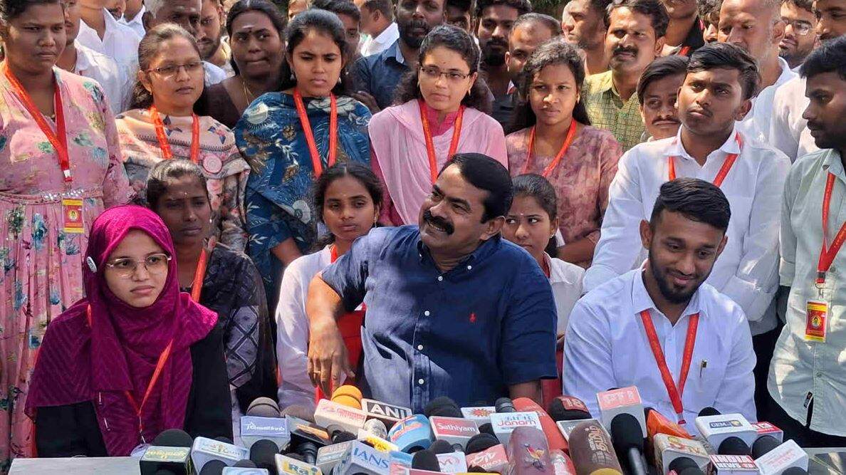 “தாய்மார்களைக் கையேந்த வைத்த அரசைக் கண்டு வெட்கப்படுகிறேன்!” - சீமான் ஆவேசம்!