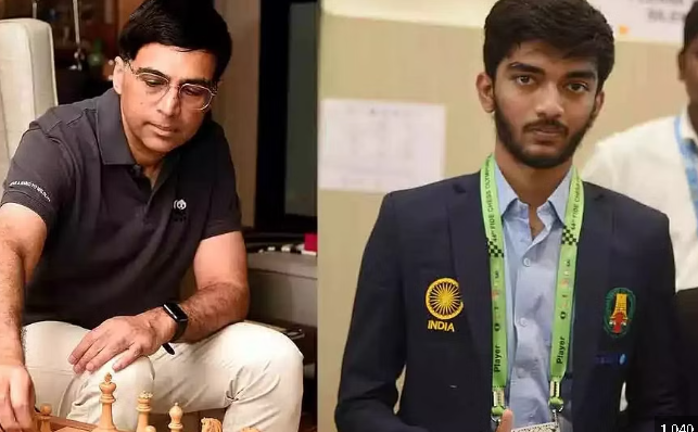 விஸ்வநாதன் ஆனந்தை பின்னுக்கு தள்ளி இந்தியாவின் நம்பர் 1 வீரர் ஆனார் குகேஷ்!!