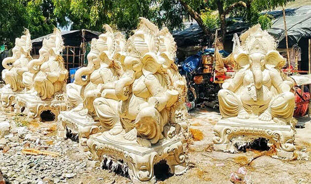 தமிழகத்தில் விநாயகர் சதுர்த்தி... சிலைகள் தயாரிப்பு பணி தீவிரம்!