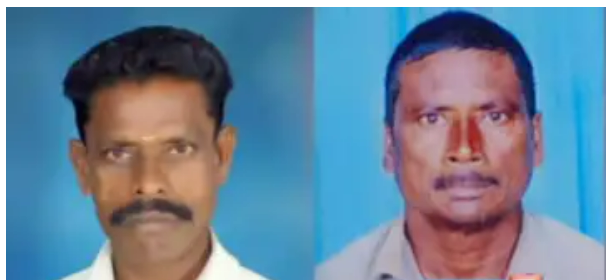 பைக் மீது டிராக்டர் மோதி 2 பேர் பலி!! மகள் வீட்டிற்கு சென்ற போது பரிதாபம்!!