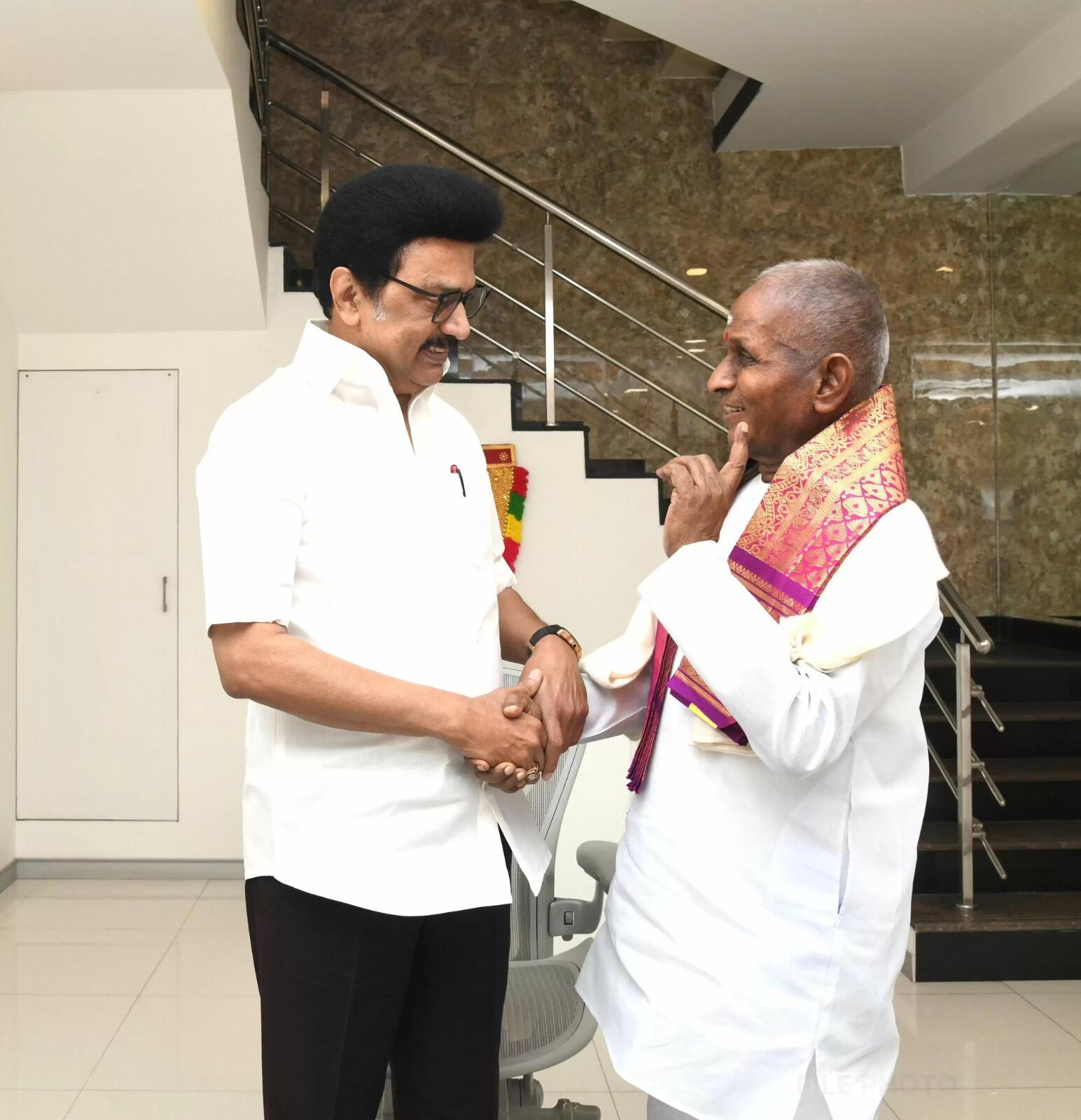 நேற்றும் இன்றும் என்றும் தங்கள் இசை ராஜாங்கத்தின் ஆட்சிதான்.... இளையராஜாவுக்கு முதல்வர் வாழ்த்து.!