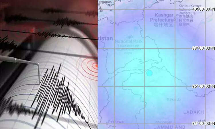 லடாக்கில் 5.7 ரிக்டர் அளவில் நிலநடுக்கம்… !