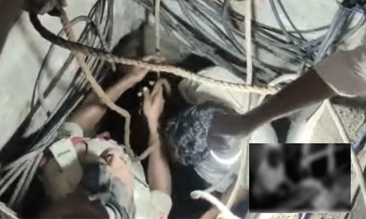 பகீர்!! பெட்ரோல் பங்க்கில் எண்ணெய் தொட்டிக்குள் விழுந்து 3பேர் பலி!!