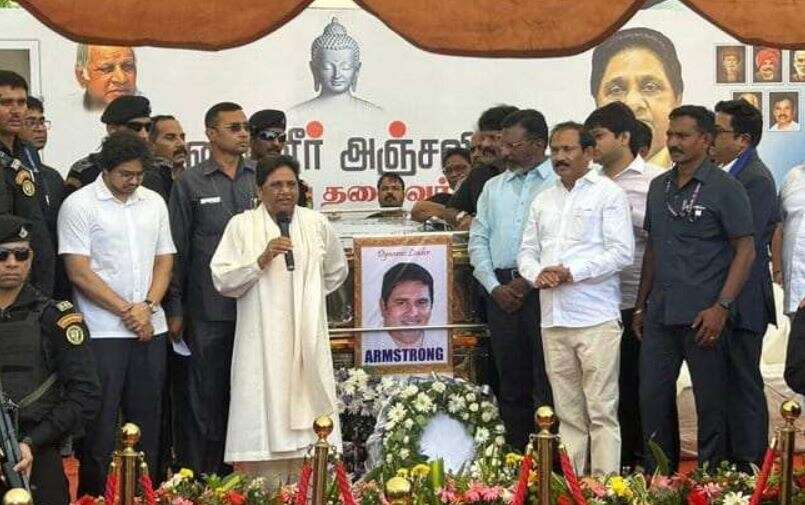 ஆம்ஸ்ட்ராங் படுகொலை.. ’தமிழகத்தில் சட்ட ஒழுங்கு சீர் குலைந்துவிட்டது’.. மாயாவதி ஆவேசம்!