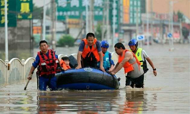 சீனாவில் கனமழை, நிலச்சரிவு... 10 பேர் பலி; 33 பேர் மாயம்!