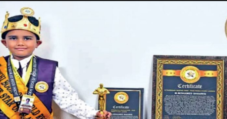 அசத்தல்... 36 வினாடிகளில் 99 தமிழ் மலர்கள்… 5 வயது சிறுவன் உலக சாதனை!