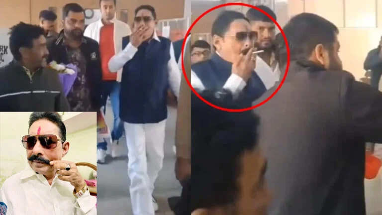 அரசு மருத்துவமனையில் புகை பிடித்த எம்.எல்.ஏ... அதிர்ச்சி வீடியோ வைரல்!