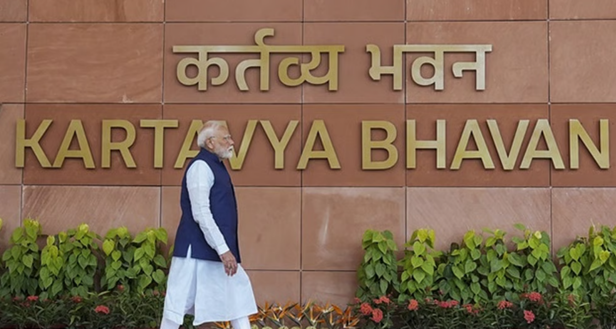 நாளை மோடி ‘சேவா தீர்த்’ திறப்பு ... புதிய பிரதமர் அலுவலகக் கட்டடங்கள் !