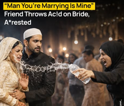 காதலனுக்கு வேறொரு பெண்ணுடன் திருமணம்... புதுமணப்பெண் மீது ஆசிட் வீச்சு!