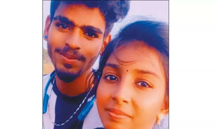 மனைவியை நீர்வீழ்ச்சியில் தள்ளி கொலை செய்த காதல் கணவன்!! திருமணமாகி 4 மாதத்தில் பரிதாபம்!!