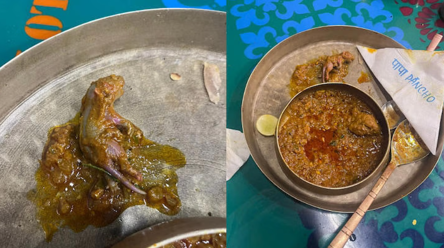 போன்லஸ் சிக்கன் கேட்டவருக்கு எலிக்கறி!! பகீர் வீடியோ!!