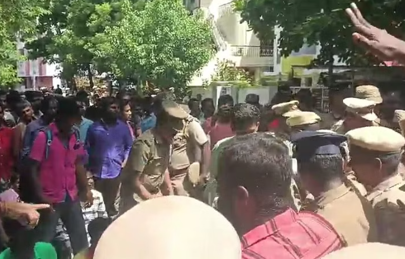 800க்கும் மேற்பட்டோர் முதல்வர் அலுவலகத்தை முற்றுகையிட்டு போராட்டம்!!பரபரக்கும் தலைநகர்!!