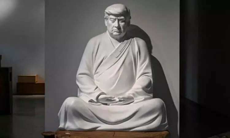 அட... 2.30 லட்சத்தில் புத்தர் வடிவிலான டொனால்டு டிரம்ப் சிலைகள்!