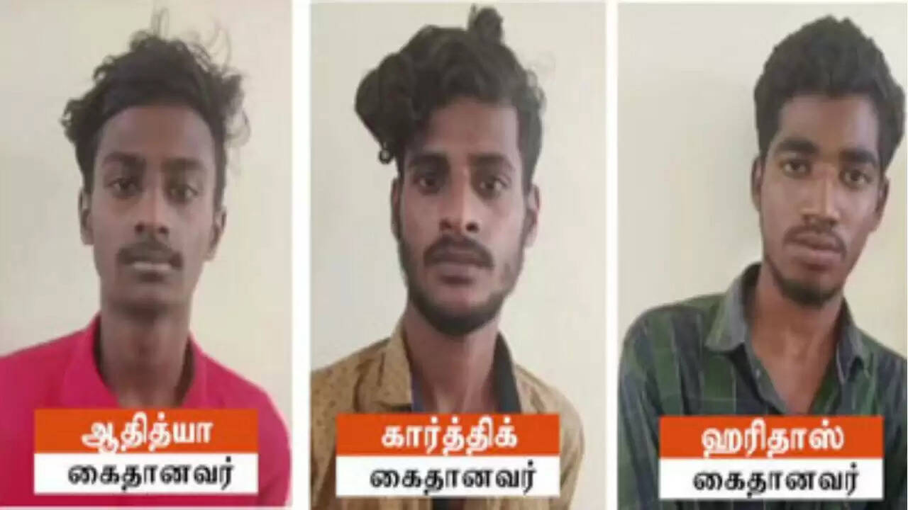 காதலியை ஏமாற்றி நண்பர்களுடன் கூட்டு பலாத்காரம்.. ப்ளஸ்-1 மாணவியின் காதலன் உட்பட 3 பேர் கைது!