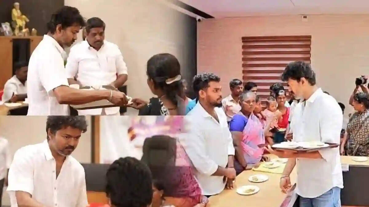 கரூர் கூட்ட நெரிசல்... பாதிக்கப்பட்ட குடும்பங்களை தனிப்பட்ட முறையில் சந்தித்து ஆறுதல் கூறிய விஜய்!